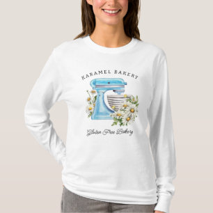 Charming Turquoise Mixer with Daisies T-Shirt