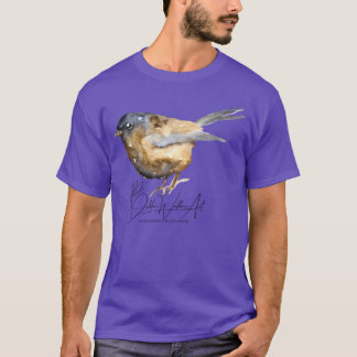 Charming Watercolor Bird funny T-Shirt