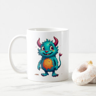 Charming Whimsical Monster Coffee Mug