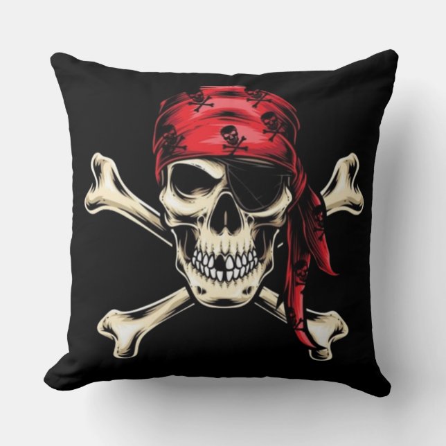 charming world of pirates cushion (Front)