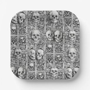 Charnel house  paper plate