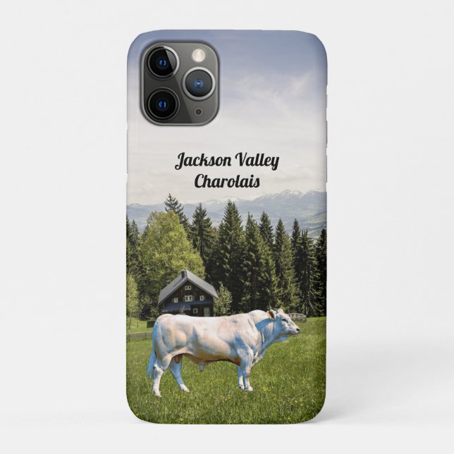 Charolais Bull    Case-Mate iPhone Case (Back)