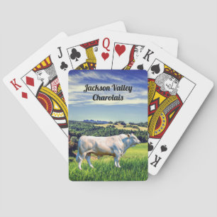 Charolais Bull    Playing Cards