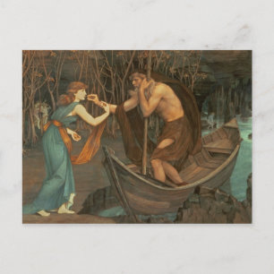 Charon and Psyche Postcard