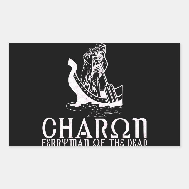 Charon Rectangular Sticker (Front)