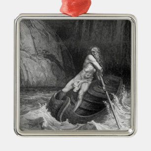 Charon, the Ferryman of Hell Metal Tree Decoration