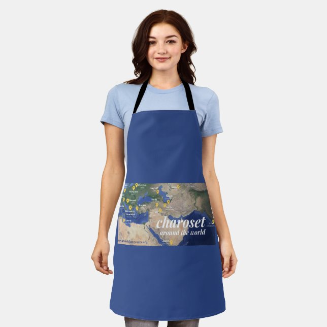 Charoset Around the World Apron (Worn)