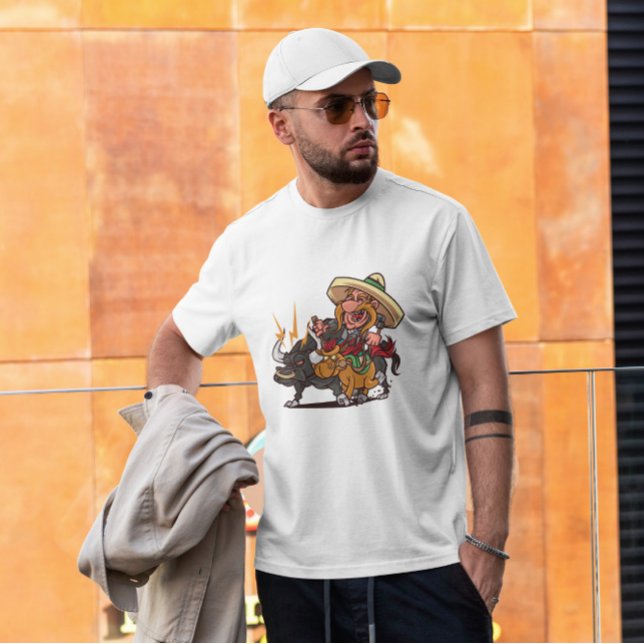 Charro Bull   T-Shirt (Creator Uploaded)