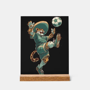 Charro Jaguar Striker Acrylic Sign