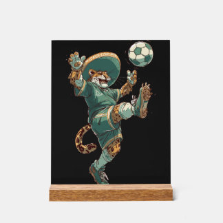 Charro Jaguar Striker Acrylic Sign