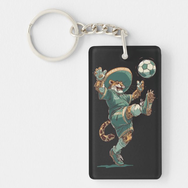 Charro Jaguar Striker Key Ring (Front)