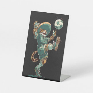 Charro Jaguar Striker Pedestal Sign
