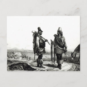 Charrua Indians Postcard