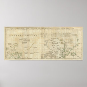 Chart containing part of the Icy Sea