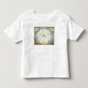 Chart describing the Movement of the Planets, from Toddler T-Shirt