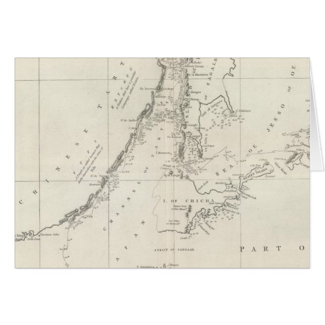Chart of Discoveries, Made in 1787 (Front Horizontal)