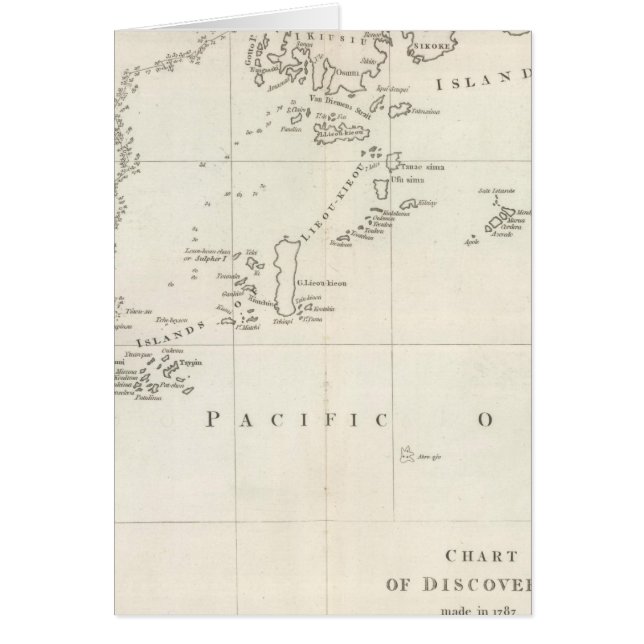 Chart of Discoveries, Made in 1787 (Front)
