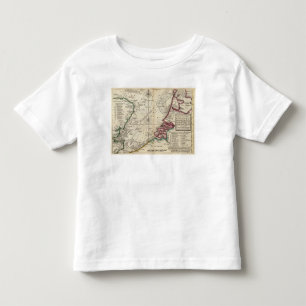 Chart of part of coast of England Toddler T-Shirt