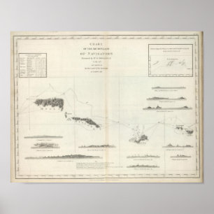 Chart of the Archipelago of Navigators Samoa