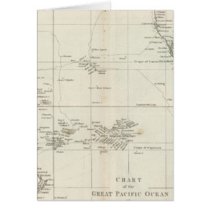 Chart of the Great Pacific Ocean