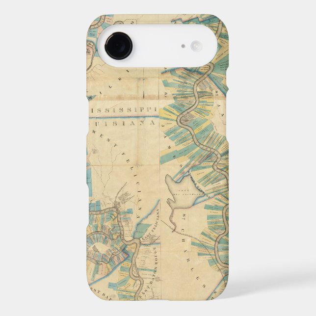 Chart of The Lower Mississippi River Case-Mate iPod Touch Case (Back)