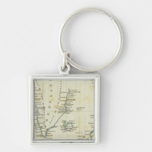 Chart, Polar Seas Key Ring