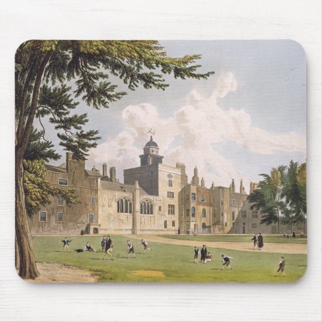Charter House from the Play Ground, from 'History Mouse Mat (Front)