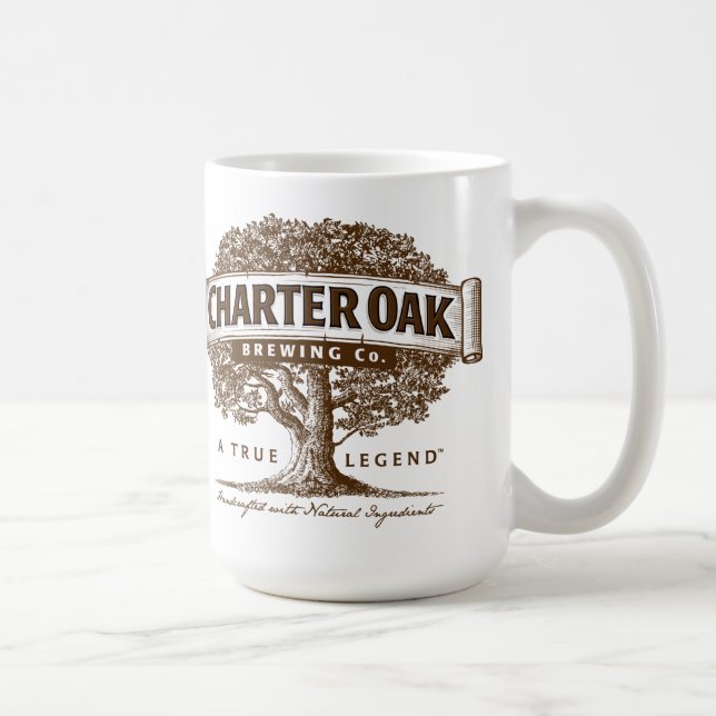 Charter Oak Brewery  Coffee Cup (Right)
