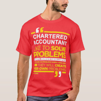 CHARTERED ACCOUNTANT 5 T-Shirt