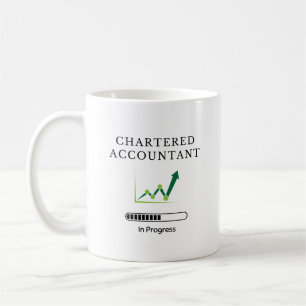 Chartered Accountant – Funny Finance Progress Gift Coffee Mug