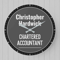 Chartered Accountant Office Wall Clock