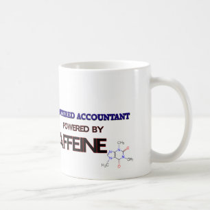 Chartered Accountant Powered by caffeine Coffee Mug