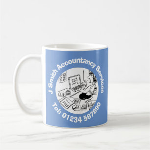 Chartered Accountants and Accountancy. Coffee Mug
