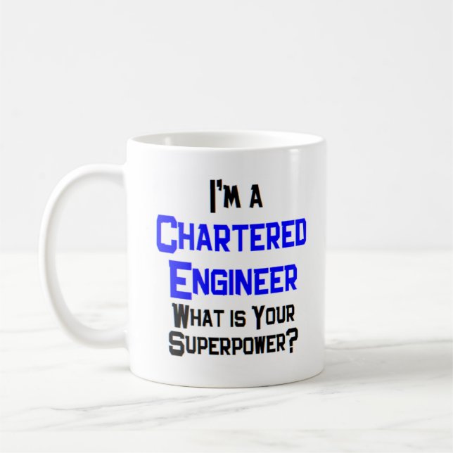 chartered engineer coffee mug (Left)