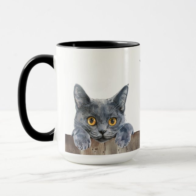 Charteux Cat Mug (Left)