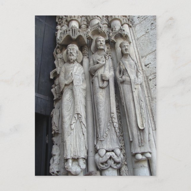 Chartre Cathedral Postcard (Front)