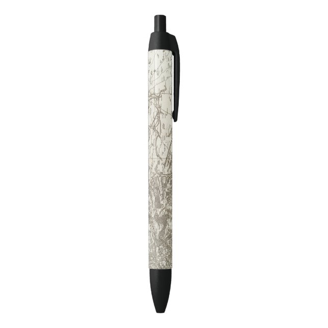Chartres Black Ink Pen (Bottom (Vertical))