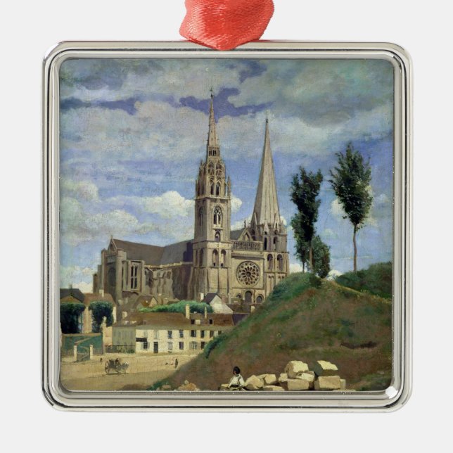 Chartres Cathedral, 1830 Metal Tree Decoration (Front)