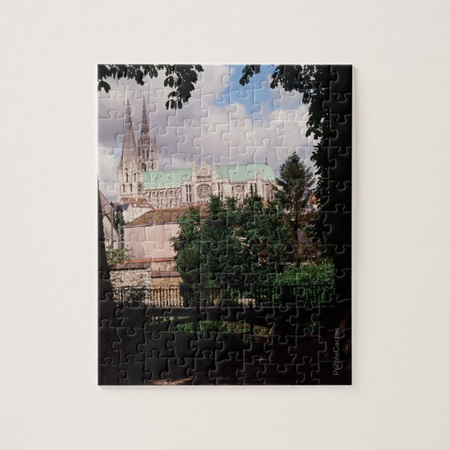 Chartres Cathedral Jigsaw Puzzle (Vertical)