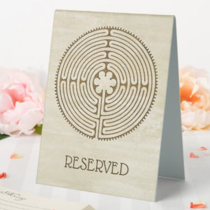 Chartres Labyrinth - Spiritual Symbol Antique 1