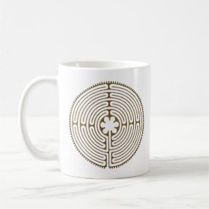 Chartres Labyrinth - Spiritual Symbol Antique 1 Coffee Mug