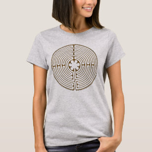 Chartres Labyrinth - Spiritual Symbol Antique 1 T-Shirt