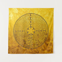 Chartres Labyrinth - Spiritual Symbol Antique 1