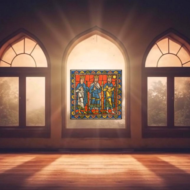 Chartres Stained Glass of The Life of Jesus Christ Window Cling (Creator Uploaded)