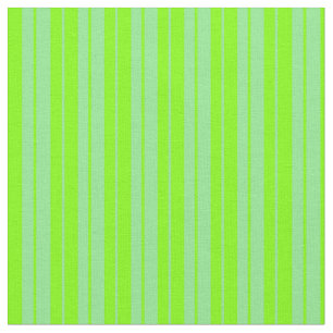 Chartreuse and Light Green Stripes/Lines Pattern Fabric
