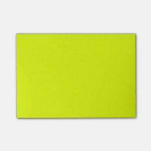 Chartreuse Formal Complementary Colour Post-it Notes