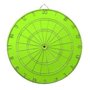 Chartreuse Green Dart Board