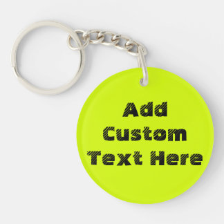 Chartreuse Key Ring