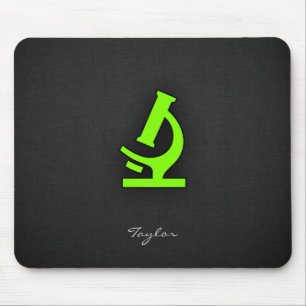Chartreuse, Neon Green Microscope Mouse Mat