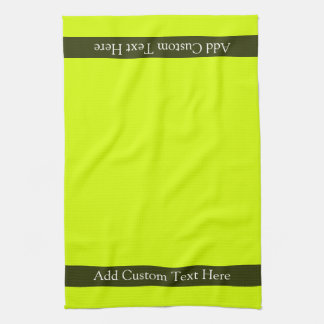 Chartreuse Tea Towel